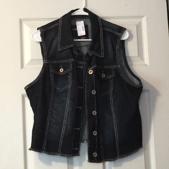 Maurices Jackets & Blazers - Denim jean vest.